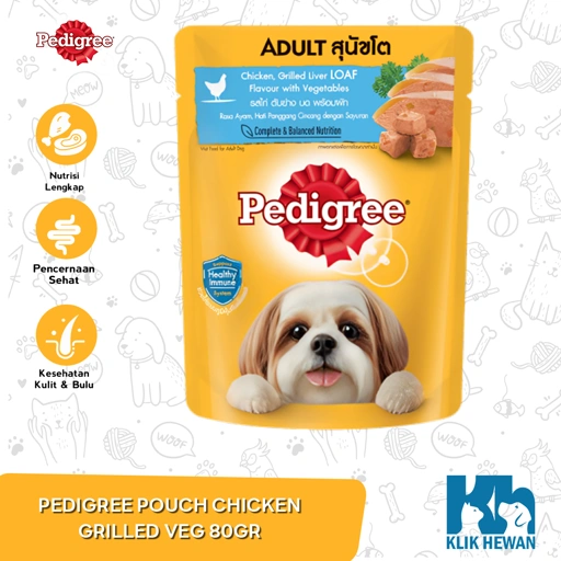 Pedigree Pouch  sachet 80gr All variant