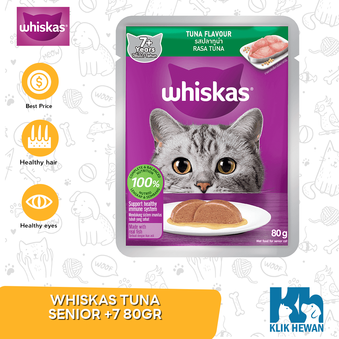 Makanan Kucing Basah Saset - Whiskas Saset All Varian 85 Gr