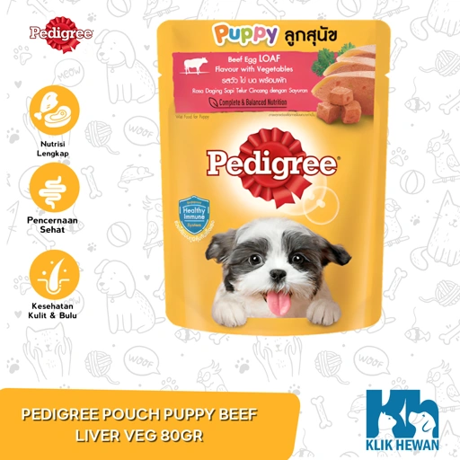 Pedigree Pouch  sachet 80gr All variant