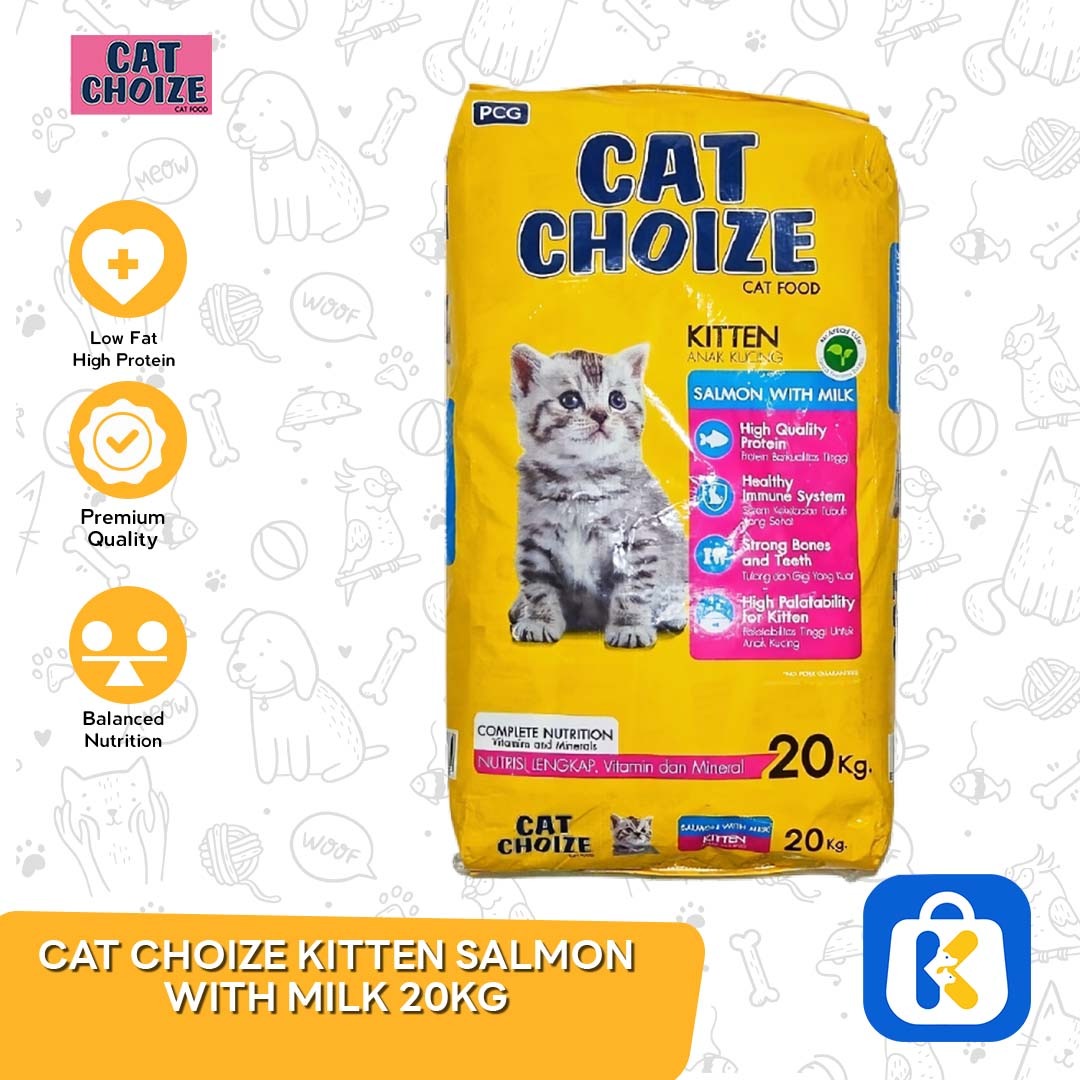 Makanan Kucing Cat Choize Kitten 20kg - Cat Food Dry Food Kitten 20kg