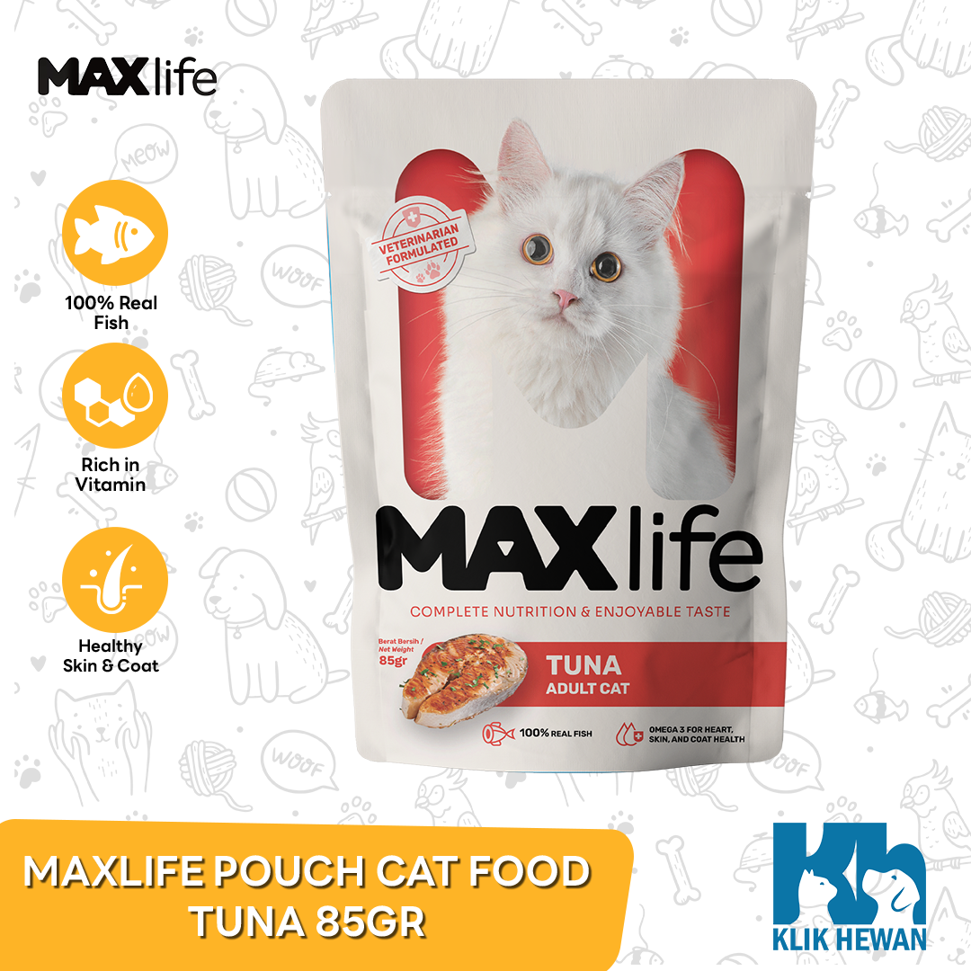 Makanan Kucing Life Cat Pouch 85gr Kitten Adult Wet Food