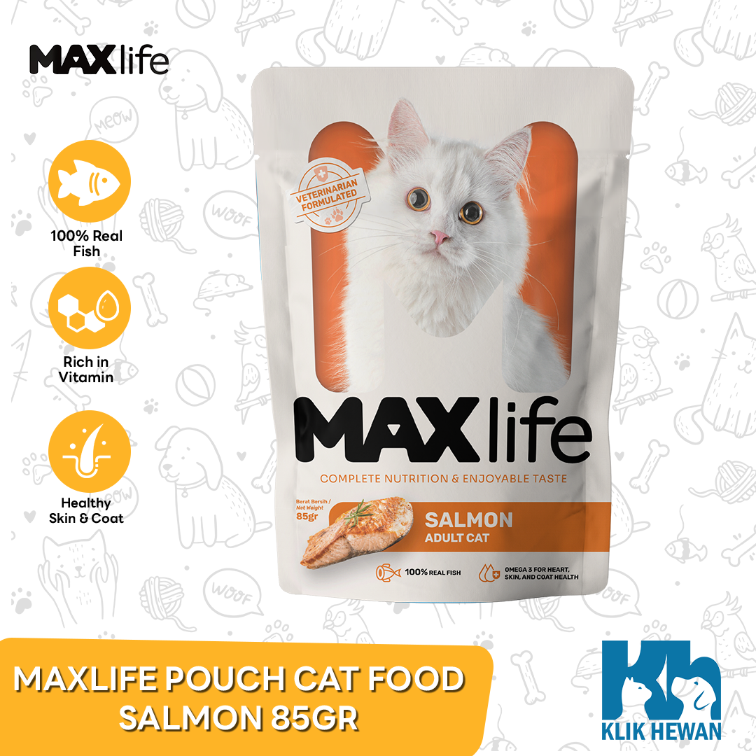 Makanan Kucing Life Cat Pouch 85gr Kitten Adult Wet Food