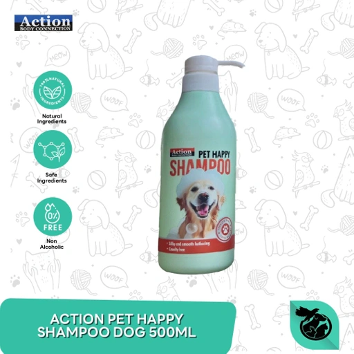 Image of Action Pet Happy Shampoo Dog 500 ML