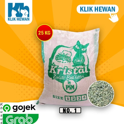 Pasir Kucing Zeolit Zeloit 25 kg Zeolite 25kg Cat Litter