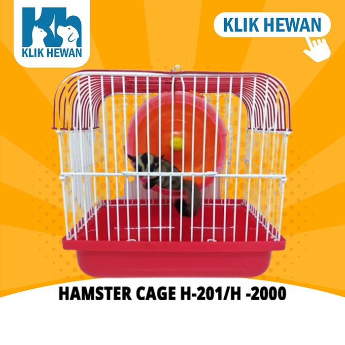 Hamster Cage PG 3 - Kandang Hamster - Rumah Hamster