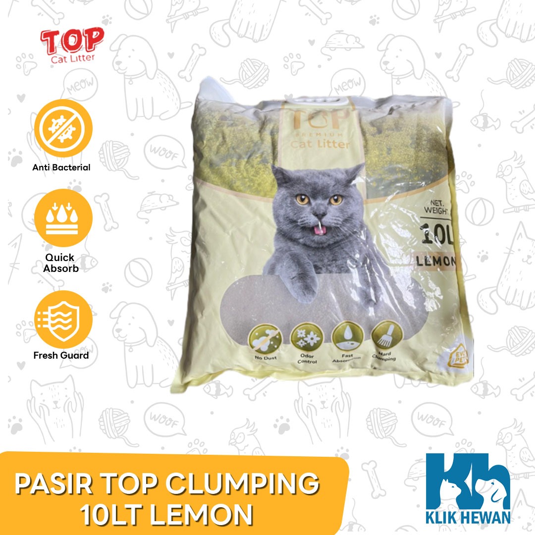 PASIR TOP CLUMPING 10LT LEMON