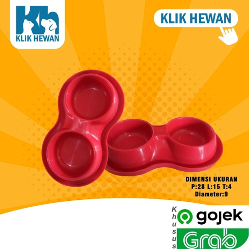 Tempat Makan Dobel 2x Anti Semut