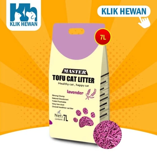 Master Tofu Soya Cat Litter Pasir Gumpal Kucing 7 Litter