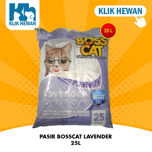Pasir Kucing Boss Cat Gumpal Wangi 25 Liter
