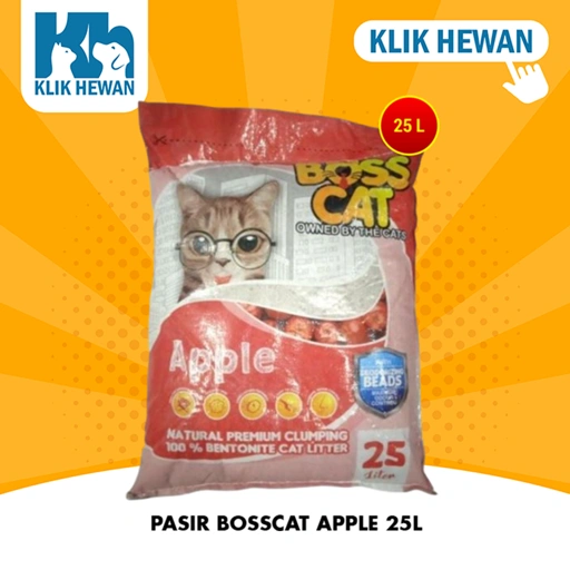 Pasir Kucing Boss Cat Gumpal Wangi 25 Liter