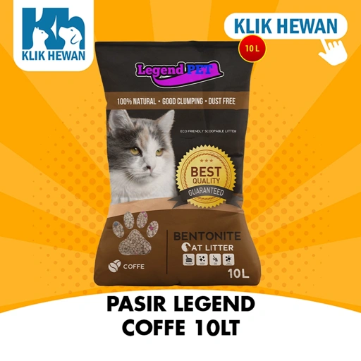 Pasir Kucing Legend Gumpal Wangi Clumping Bentonite 10 Liter