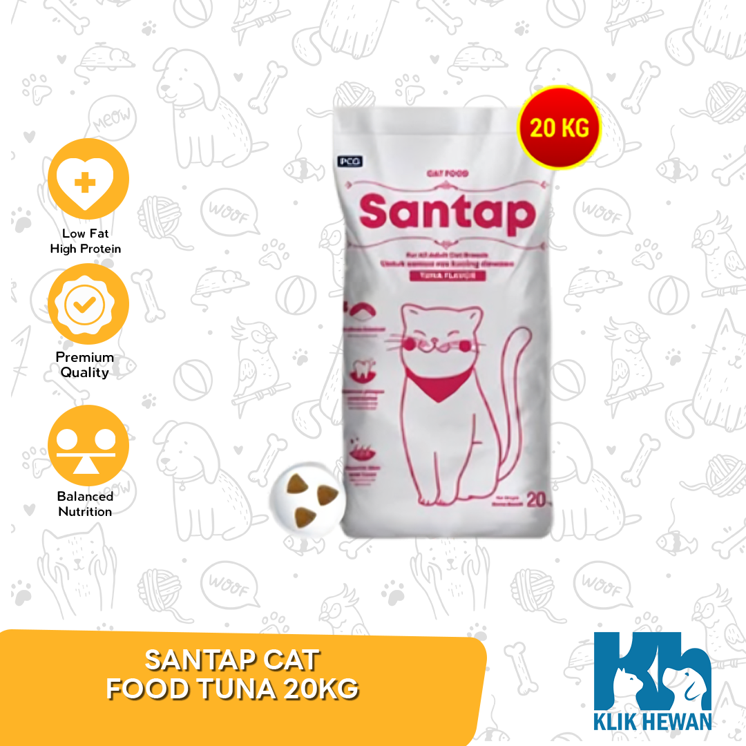 Makanan Kucing Santap Cat Food Adult 20 Kg
