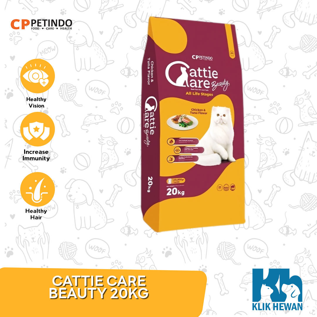  Makanan Kucing Cattie Care Cat Food 20 KG