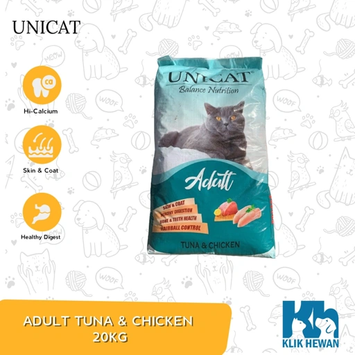 Makanan Kucing Kering Unicat Dry Cat Food 20 Kg