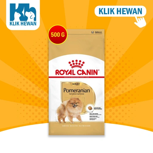 Royal Canin Pomeranian adult Makanan Anjing Pom Dewasa Dry Food 500GR