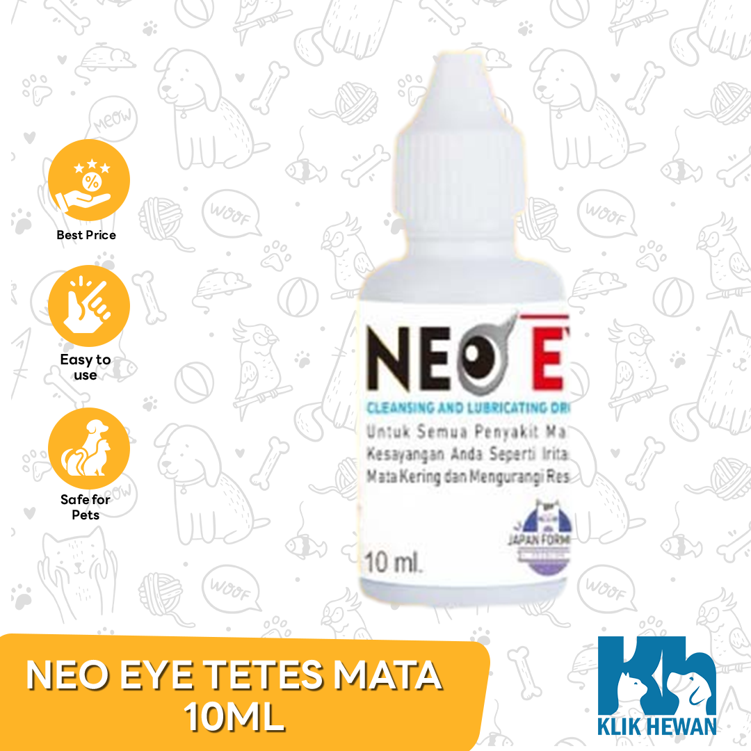 Obat Tetes Mata Kucing & Anjing Neo Eye Drops 10ml