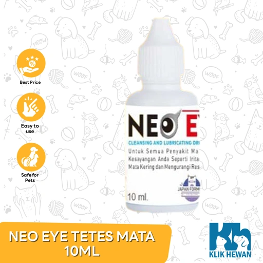 Obat Tetes Mata Kucing & Anjing Neo Eye Drops 10ml