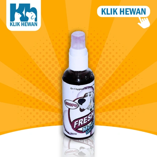 Mouth Wash Untuk Anjing / Kucing - Fresh Mouth Anti Septik Spray