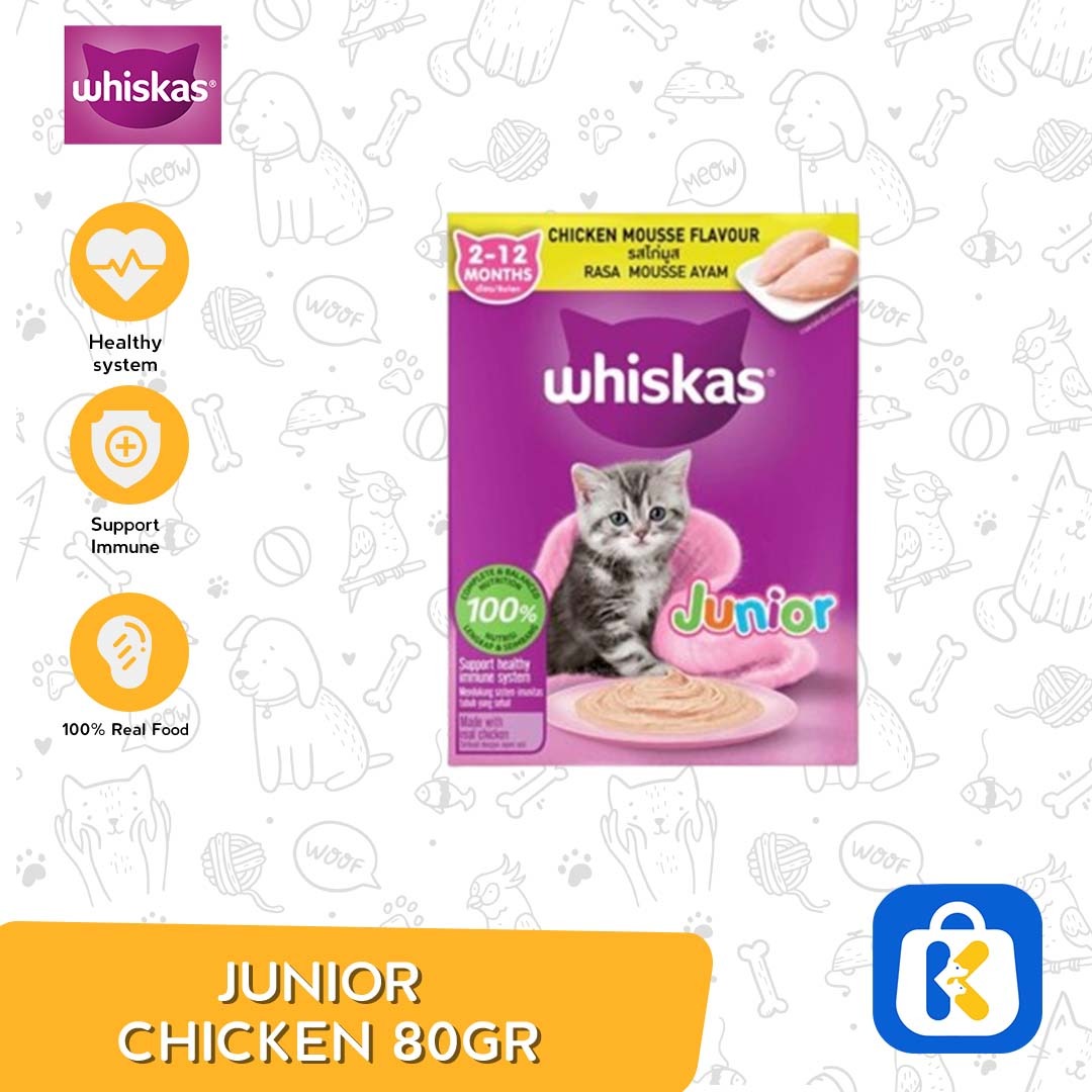 Makanan Kucing Basah Saset - Whiskas Saset All Varian 85 Gr
