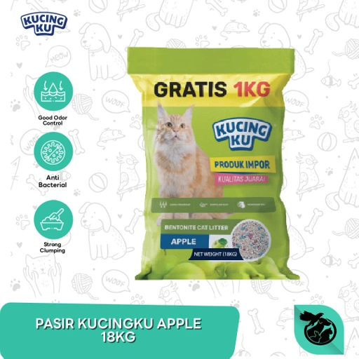Image of Pasir Kucingku Gumpal Wangi Bentonite 18 KG