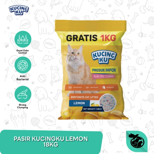 Image of Pasir Kucingku Gumpal Wangi Bentonite 18 KG