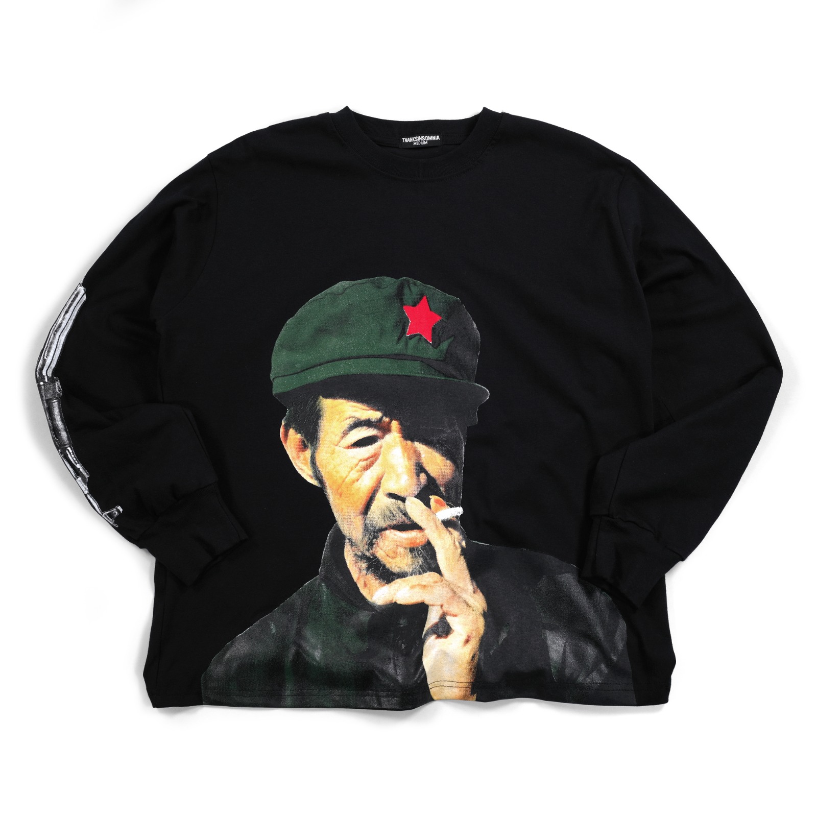 Long Sleeve Delaney Black Thanksinsomnia