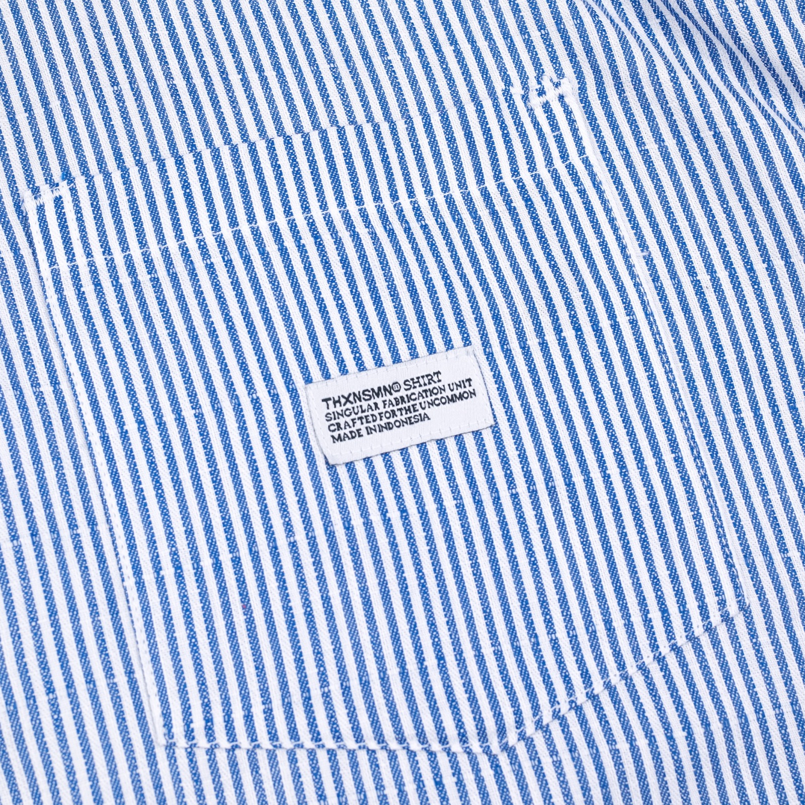 02 - Long Shirt Emerald White Blue Stripe Thanksinsomnia