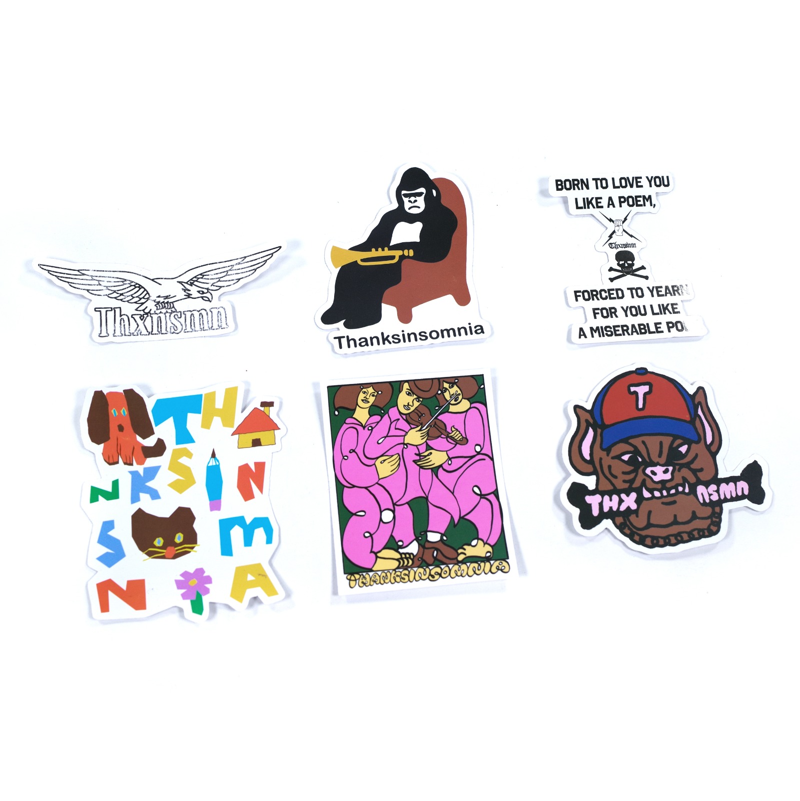06 Sticker Pack Nielsse Thanksinsomnia