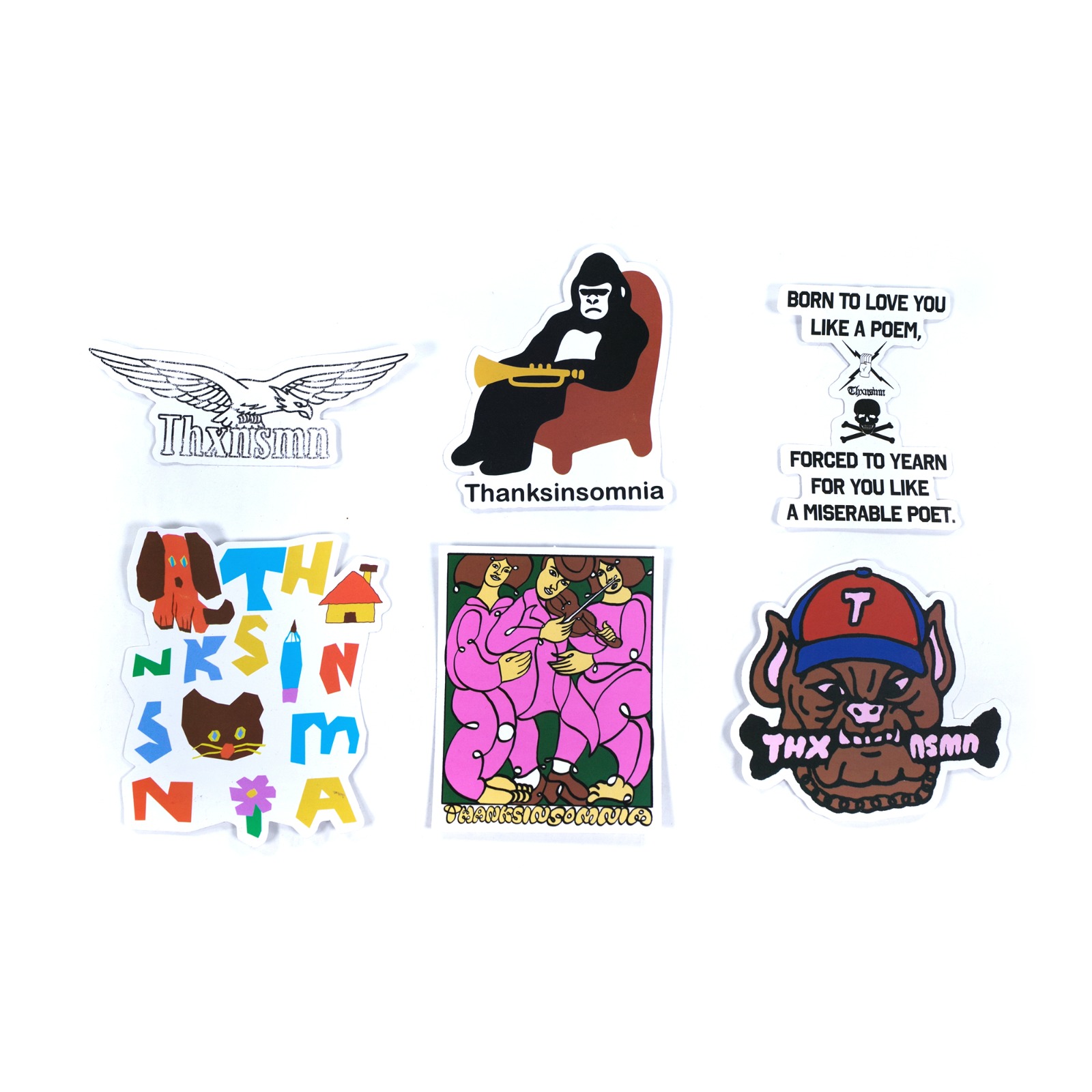 06 Sticker Pack Nielsse Thanksinsomnia