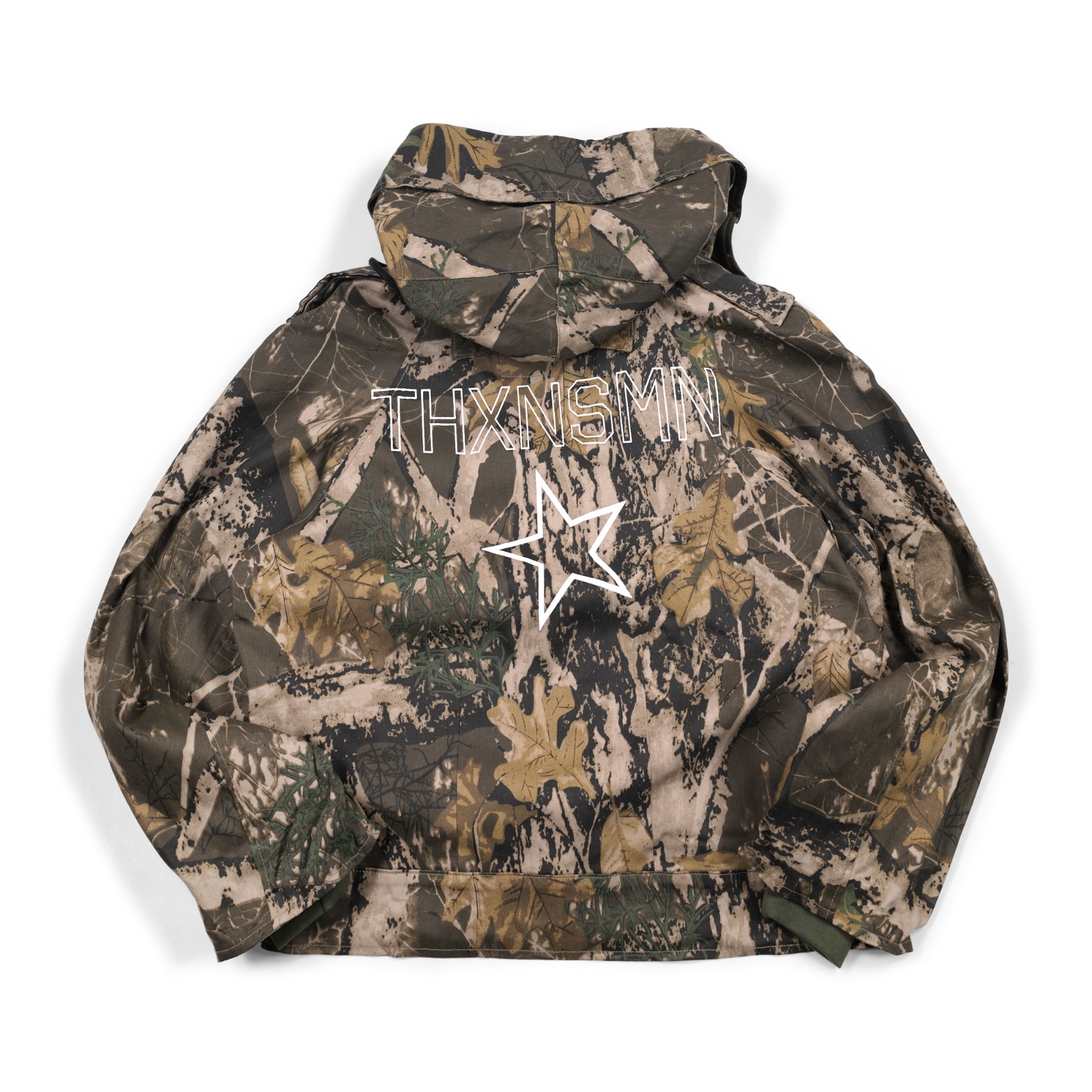 Zip Hood Jacket Morewyn Forest Camo Thanksinsomnia