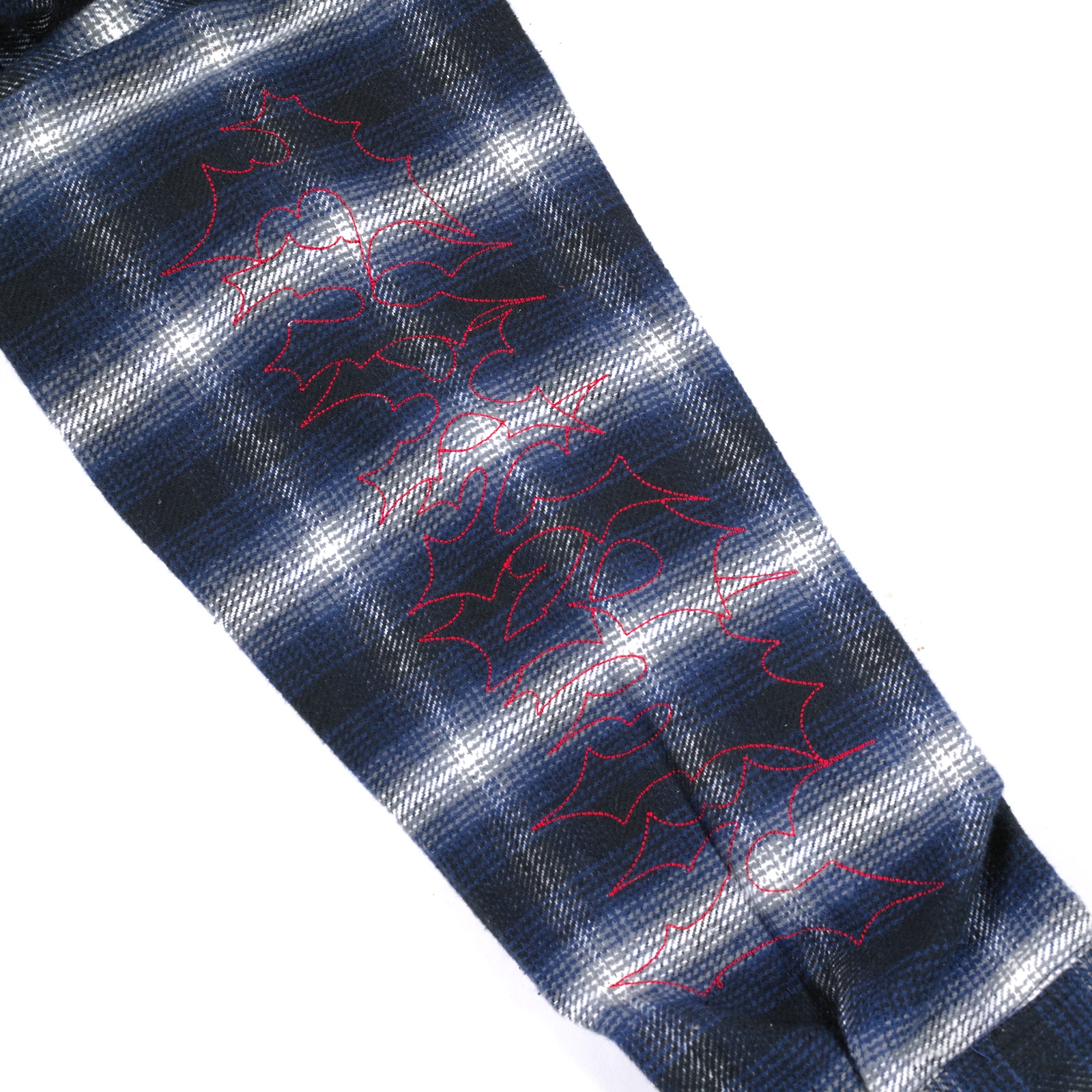 Oversized Flannel Shirt Olivia Blue Plaid Thanksinsomnnia