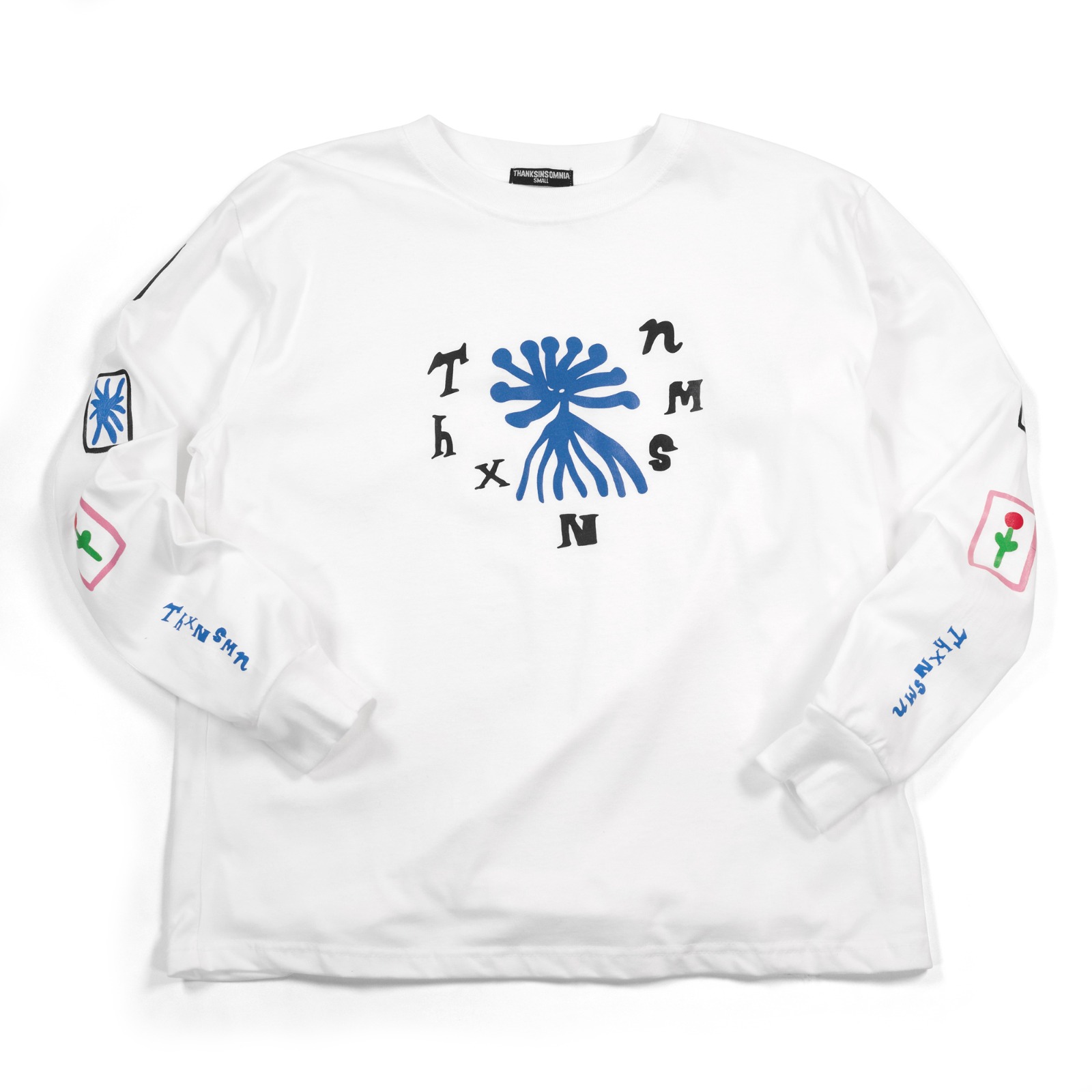 Longsleeve Doroteia White Thanksinsomnia