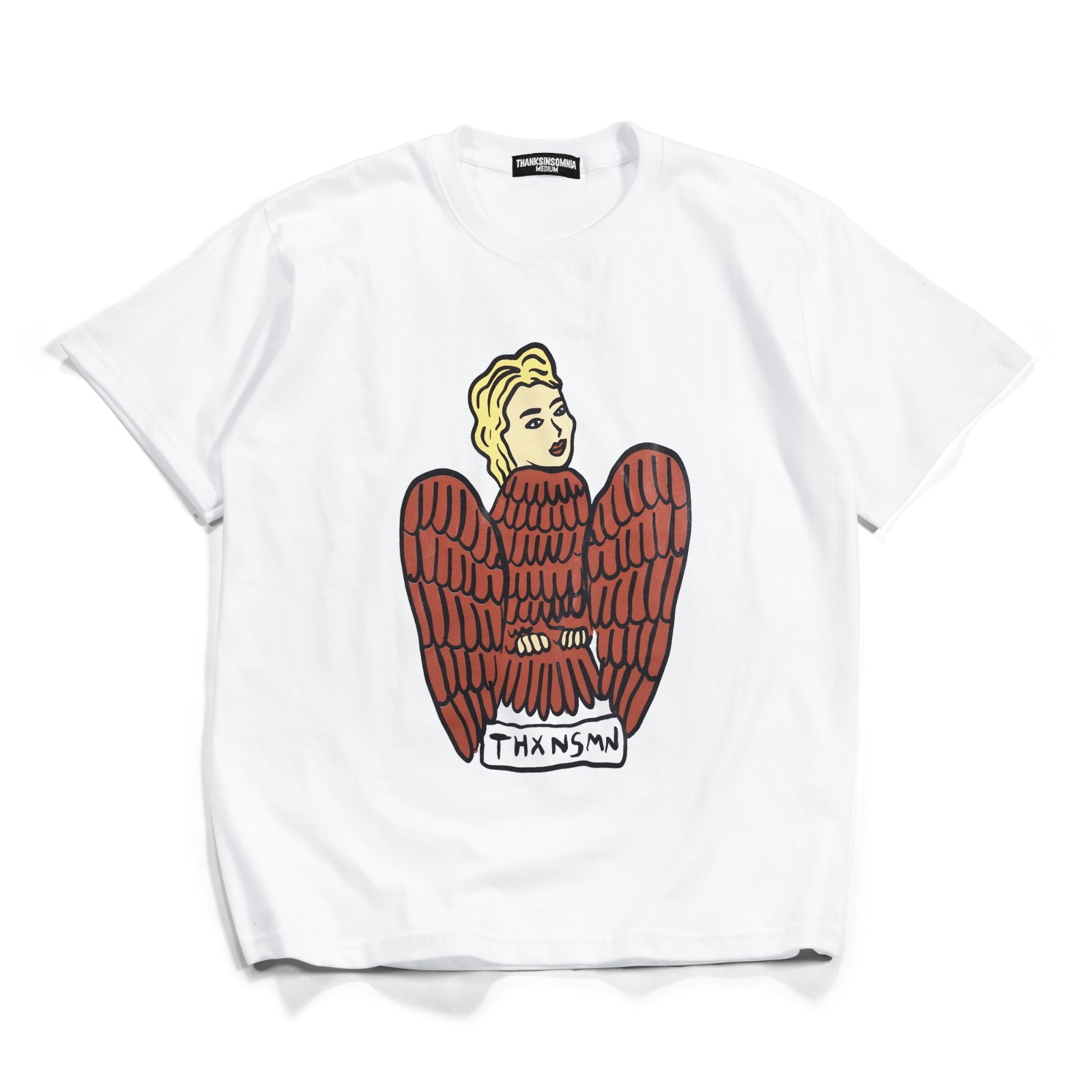 Tshirt Bellamy White Thanksinsomnia