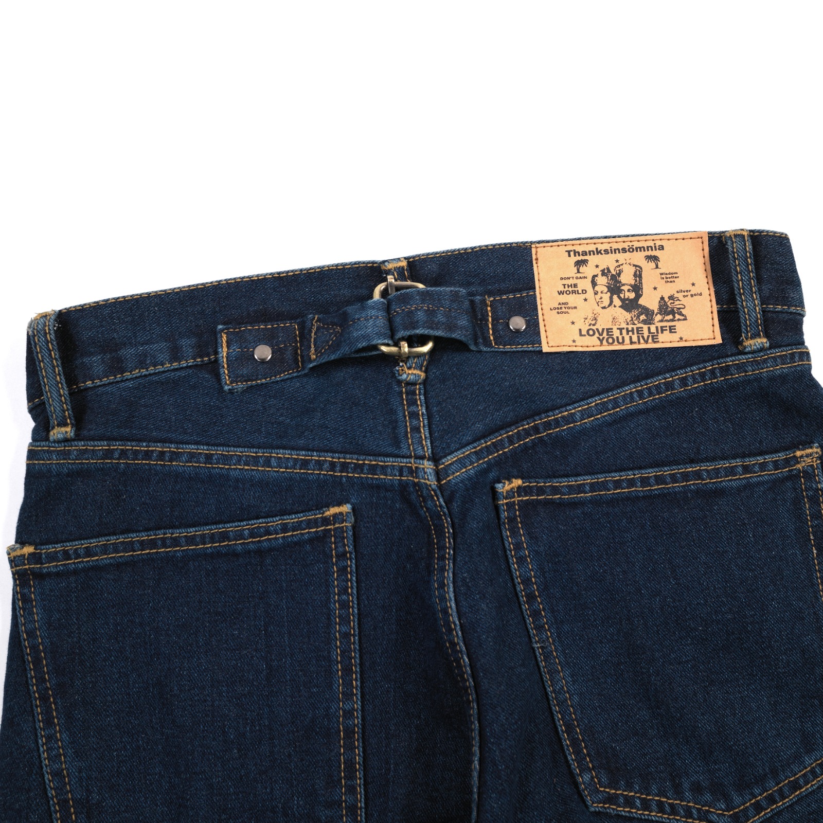 Denim Pants Diletta Indigo Thanksinsomnia