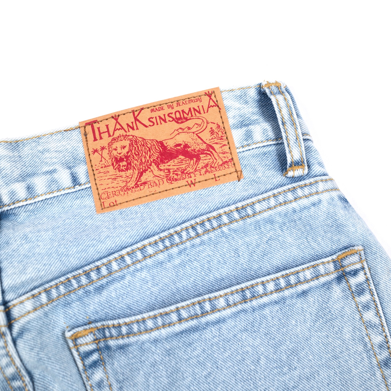 Denim Pants Ginna Muse Light Blue Wash Thanksinsomnia