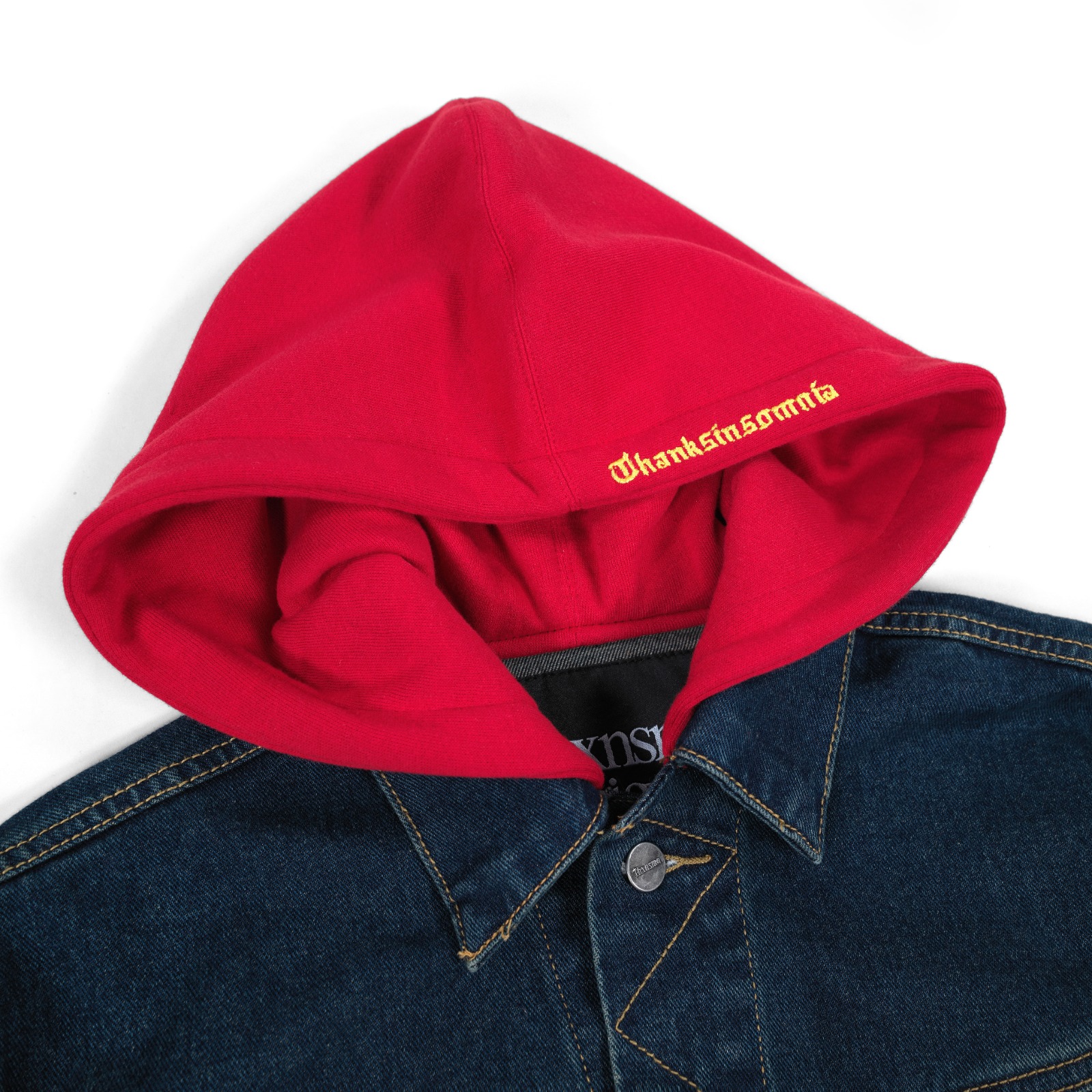 Denim Jacket Hood Marriza Indigo Thanksinsomnia