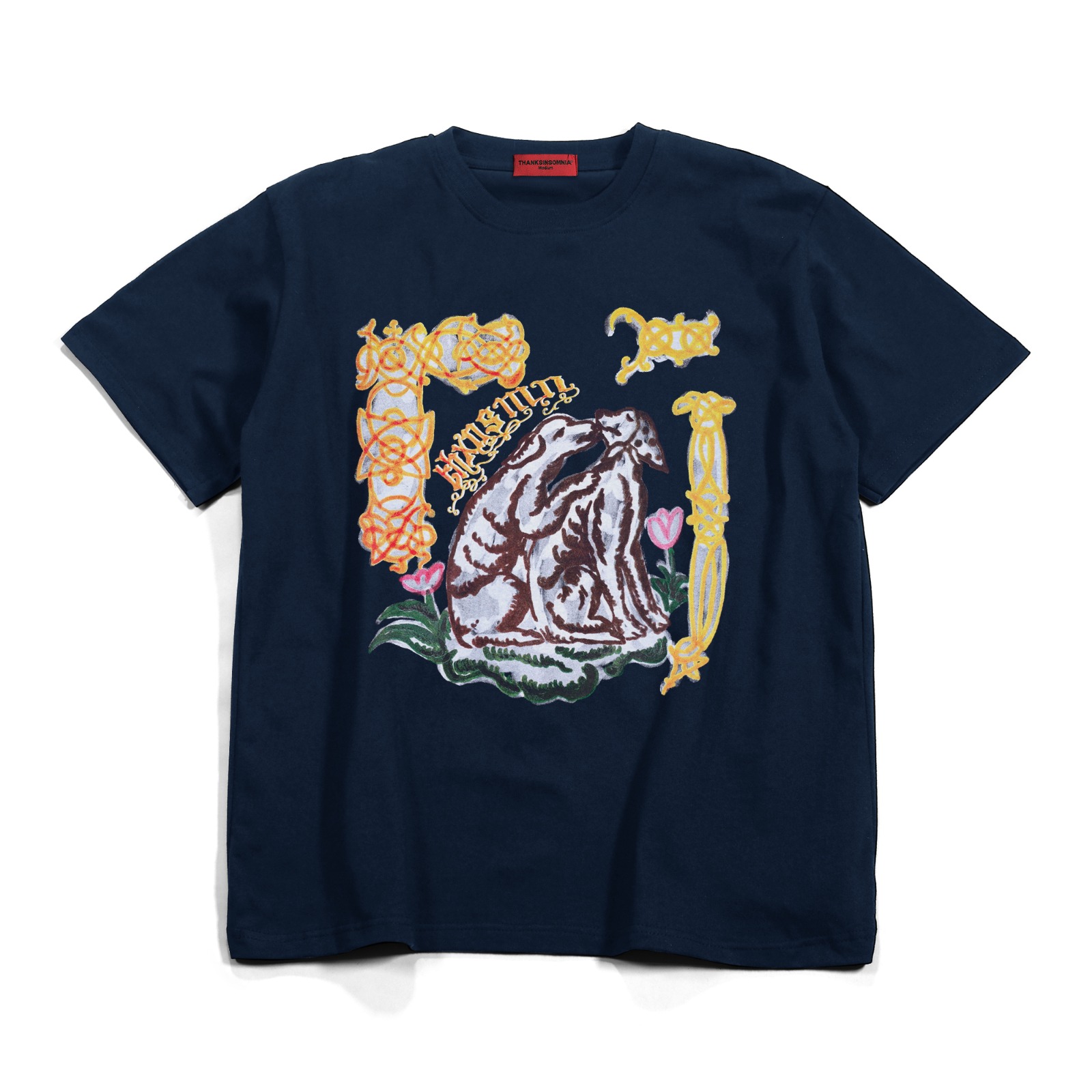 Tshirt Issaria Navy Thanksinsomnia