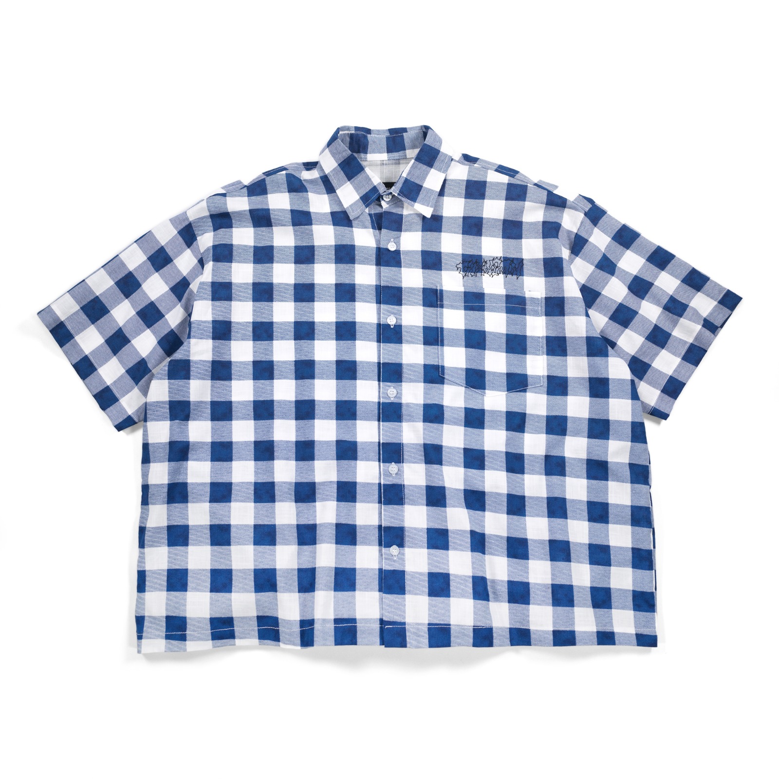 Oversized Shirt Patrice Blue White Thanksinsomnia