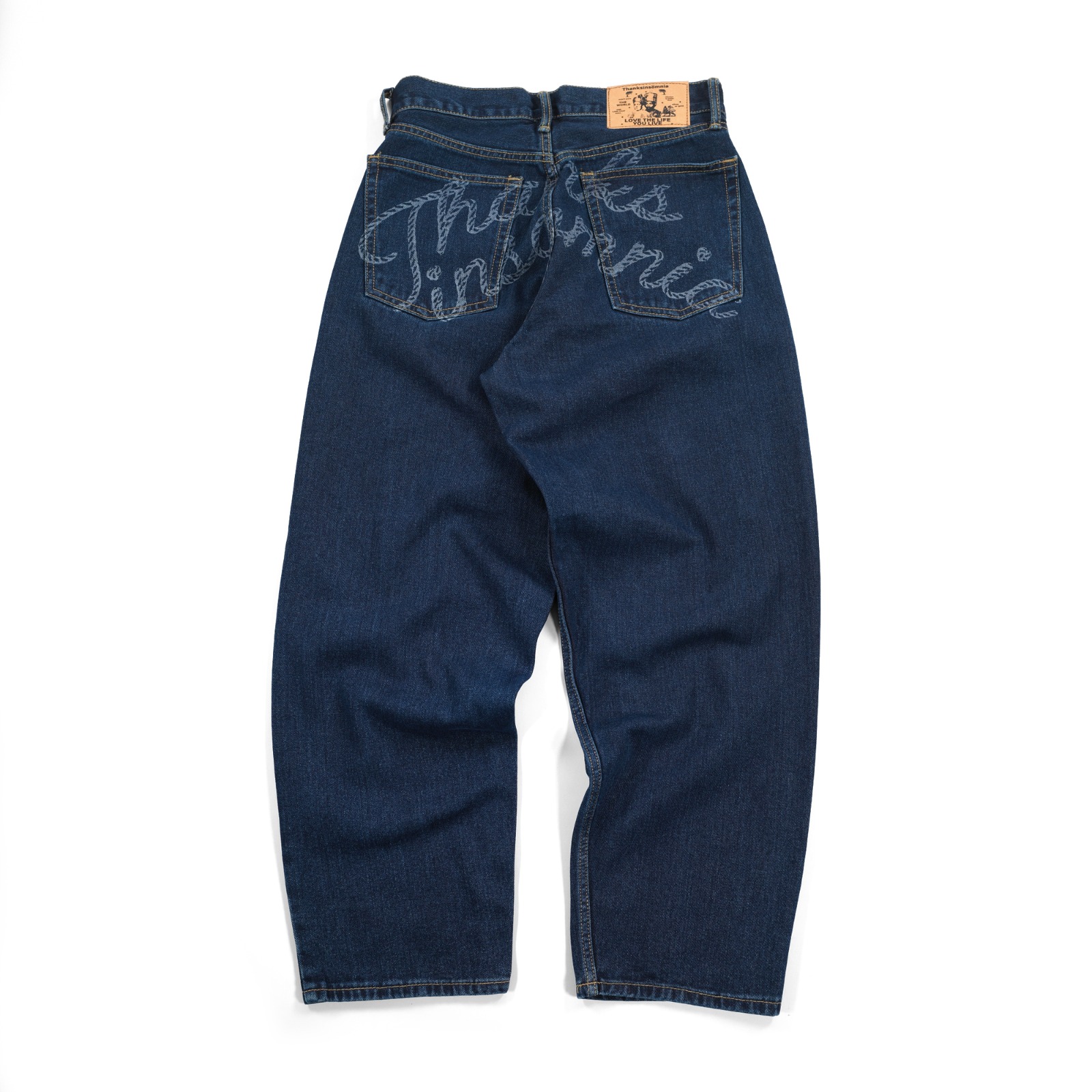 Denim Pants Draelle Rope Indigo Thanksinsomnia