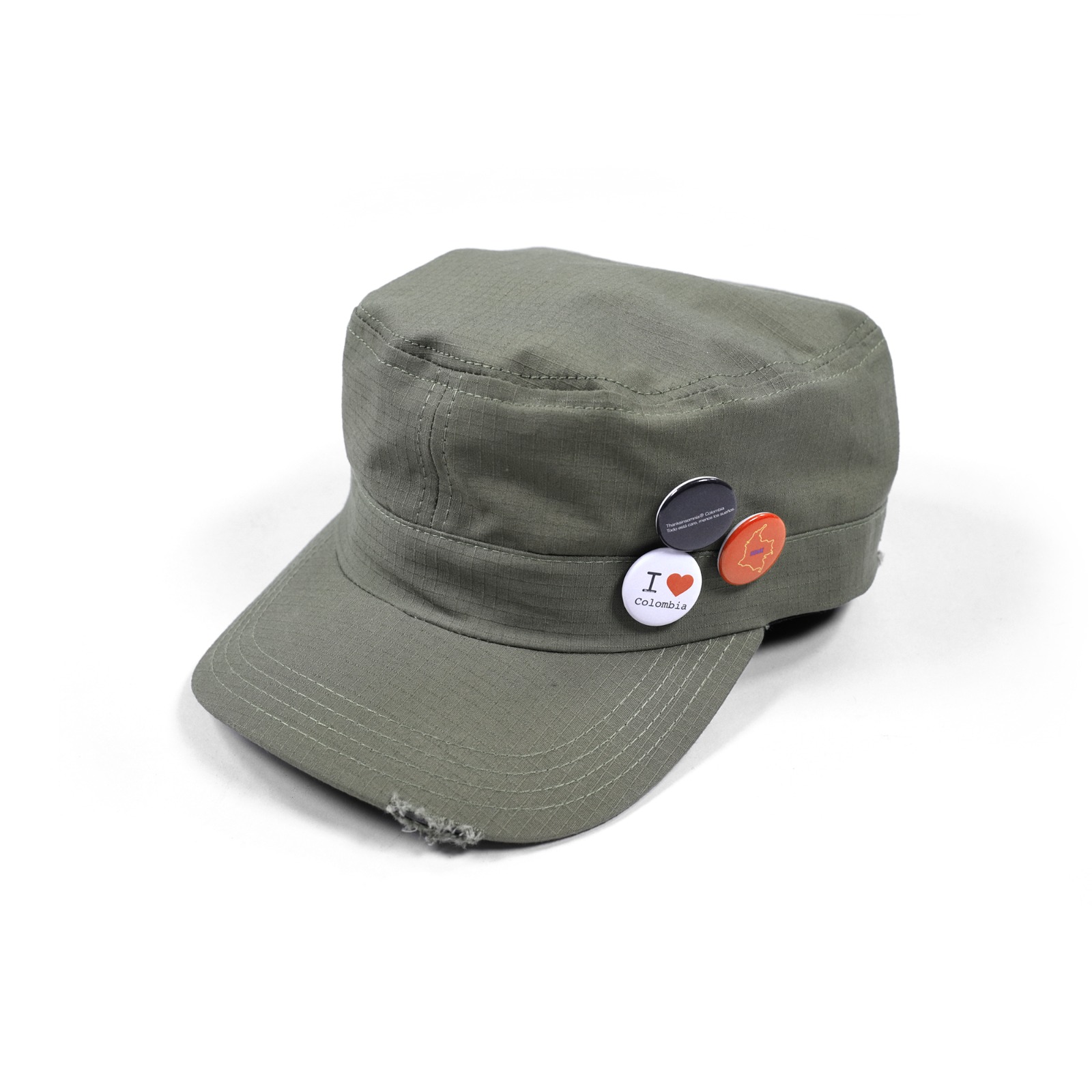 Cadet Cap Mariette Olive Thanksinsomnia
