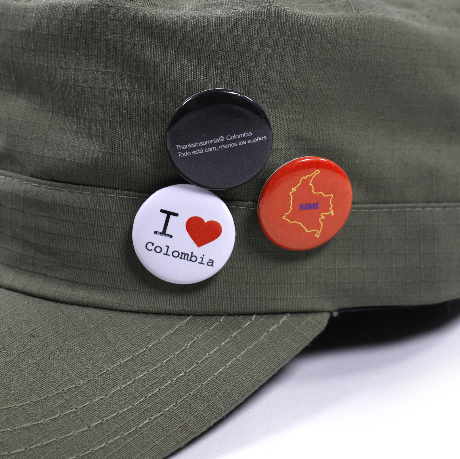Cadet Cap Mariette Olive Thanksinsomnia