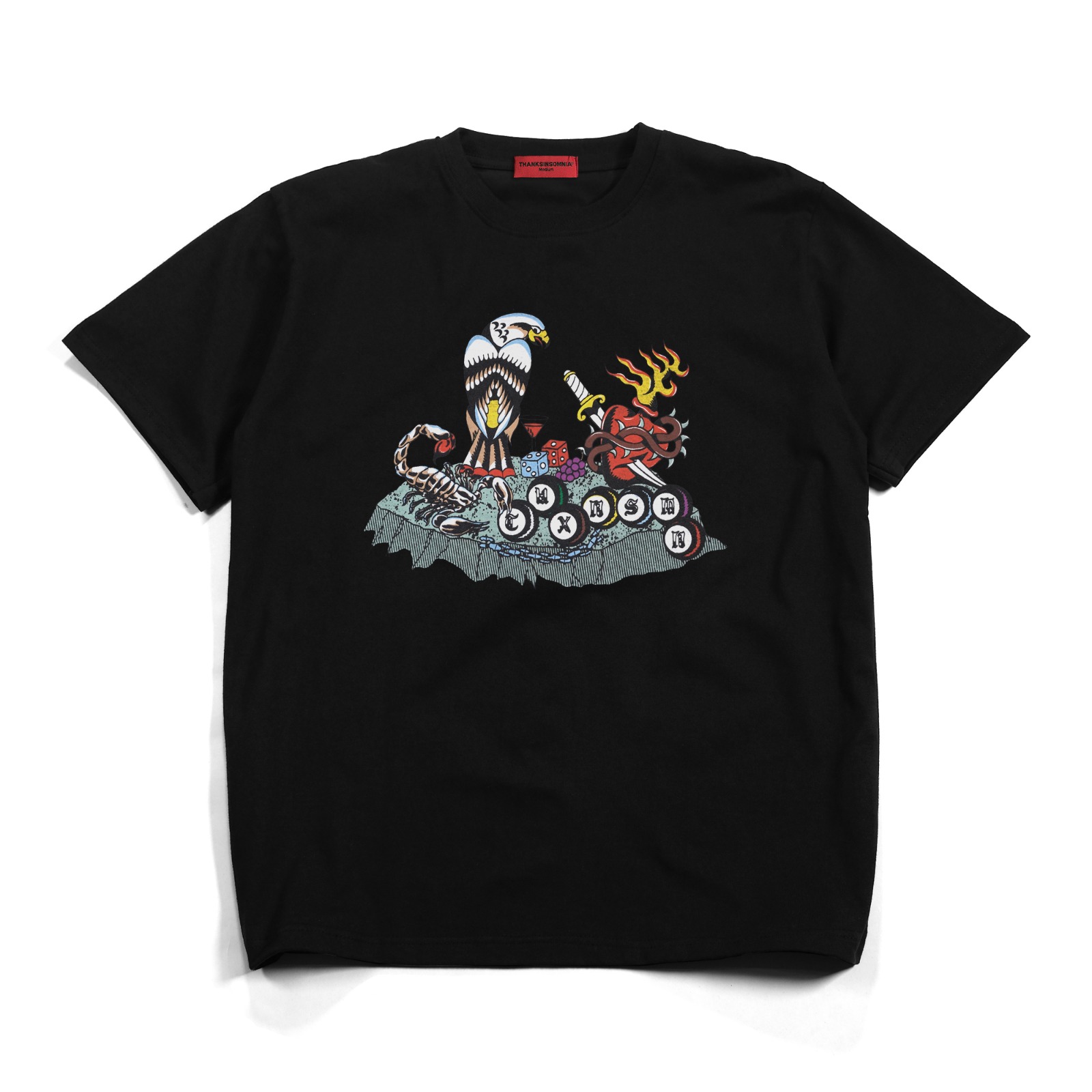 Tshirt Gweny Black Thanksinsomnia
