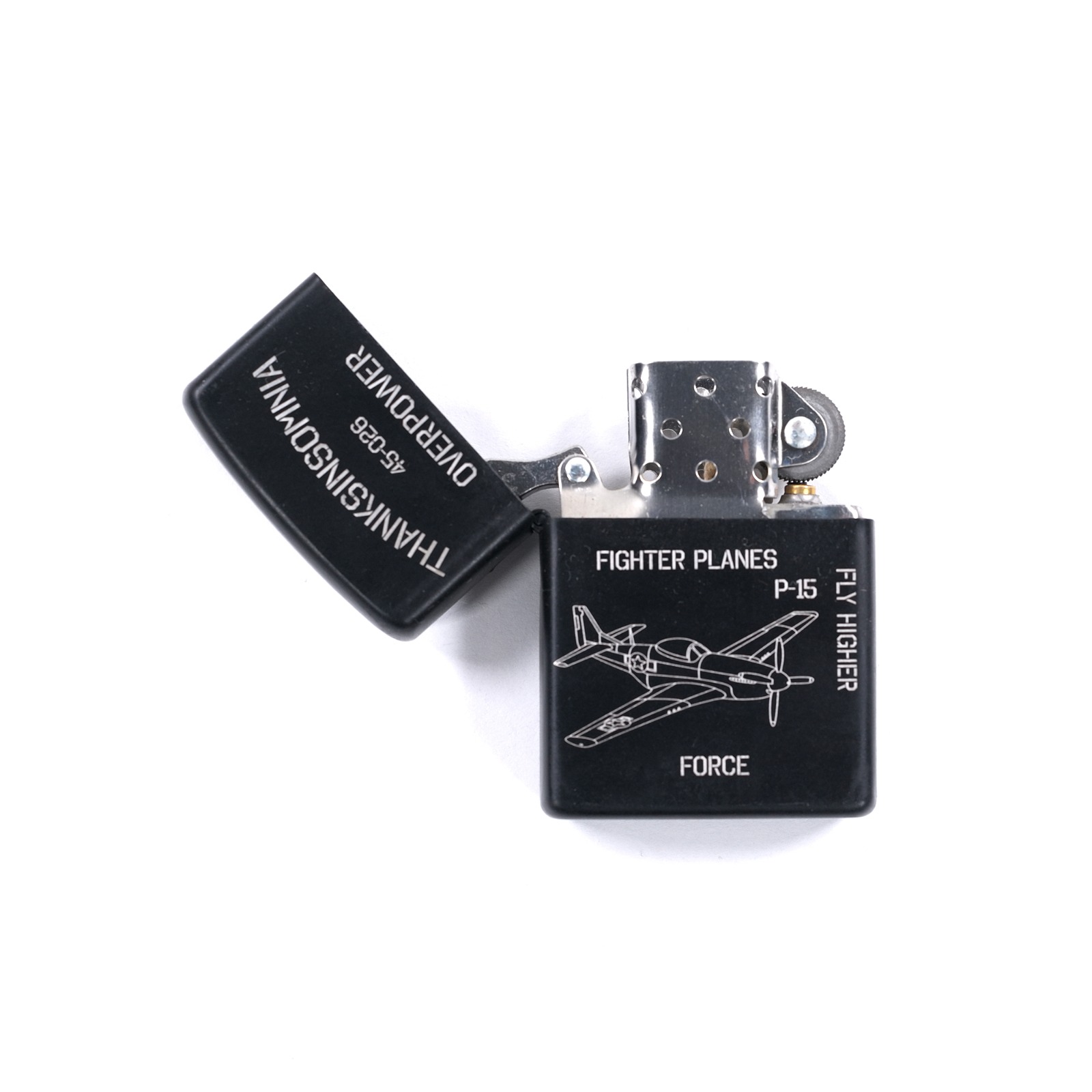 Pocket Lighter Gretta Black Thanksinsomnia