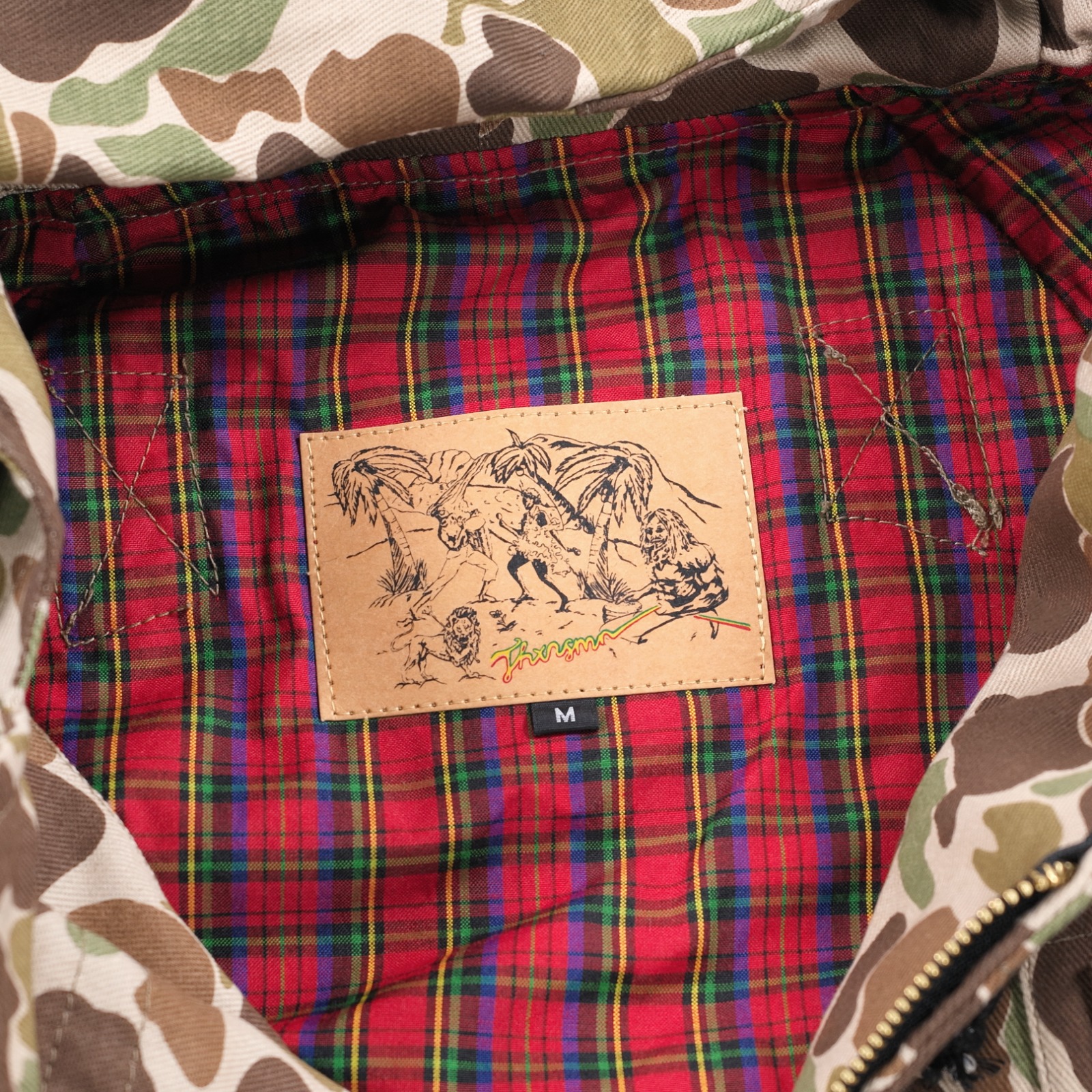 Zip Hood Faithe Camo Thanksinsomnia