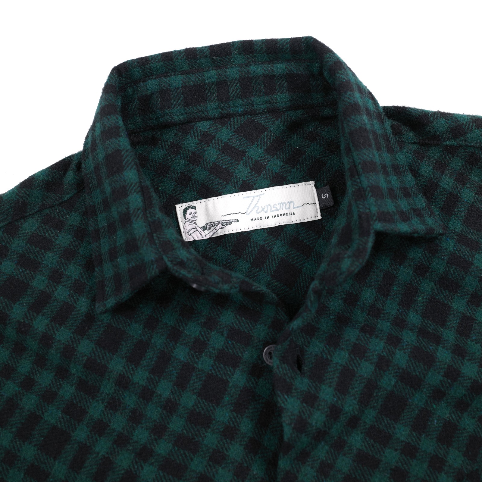 02 - Flannel Shirt Hollie Green Black Thanksinsomnia