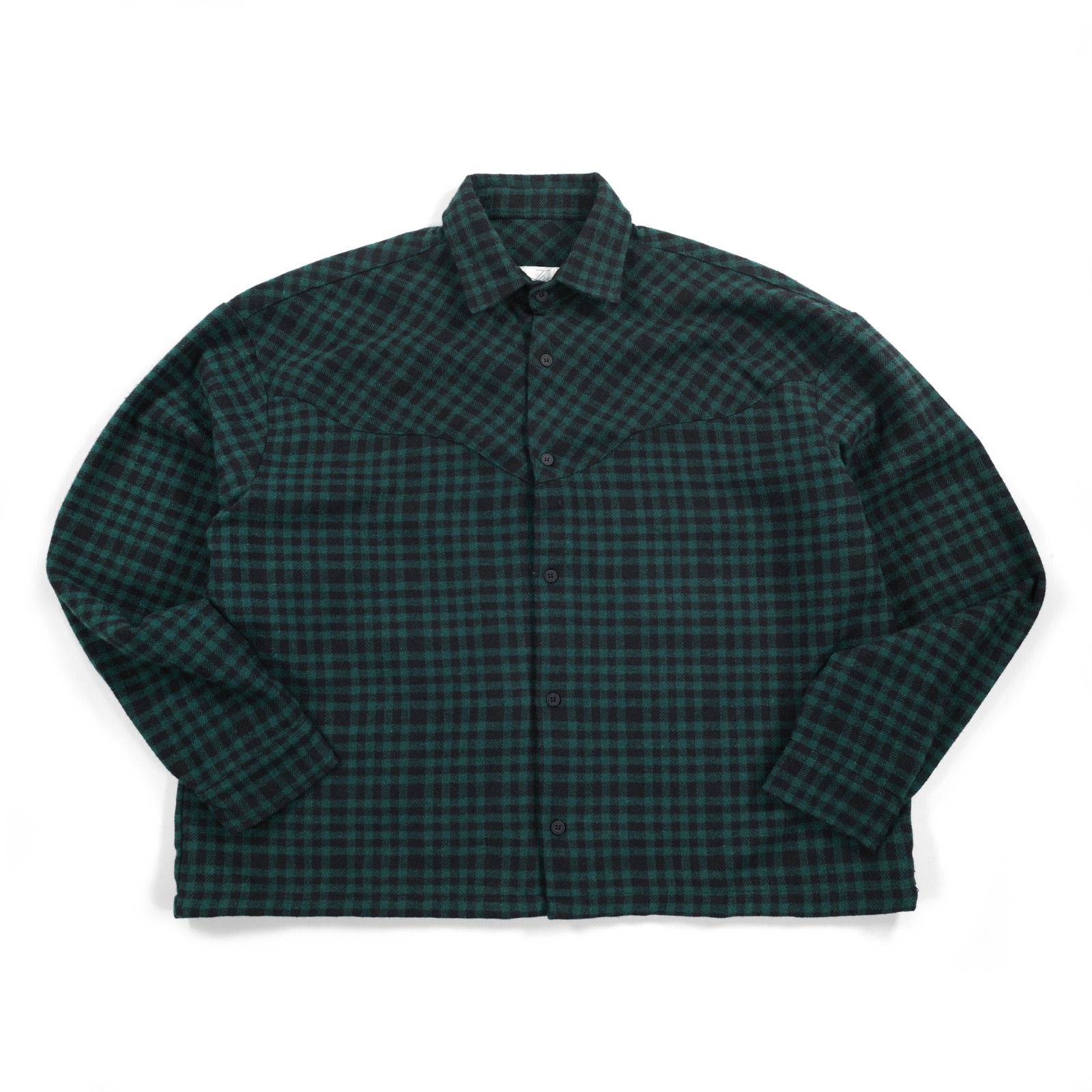 02 - Flannel Shirt Hollie Green Black Thanksinsomnia