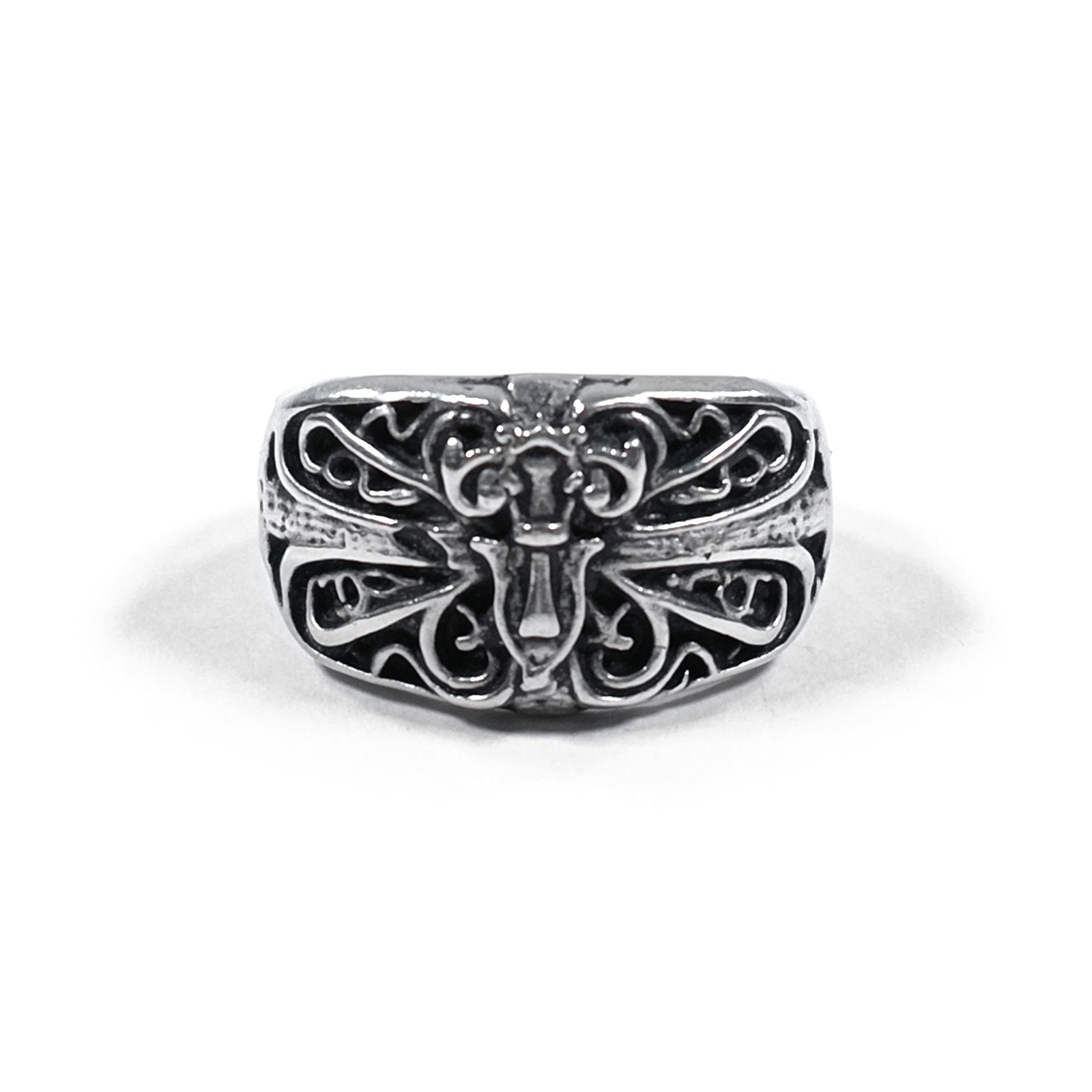 Ring Fruste Silver Thanksinsomnia