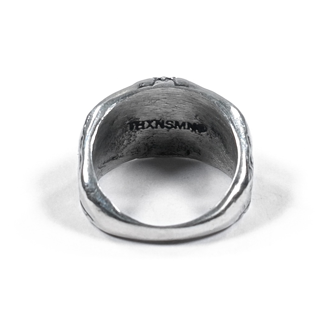Ring Fruste Silver Thanksinsomnia