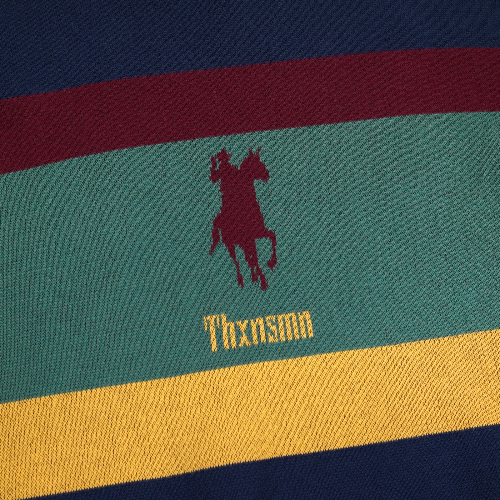 Sweater Rugby Galexia Multicolor Striped Thanksinsomnia