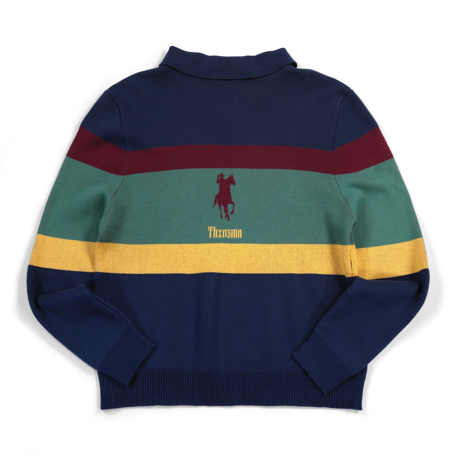 Sweater Rugby Galexia Multicolor Striped Thanksinsomnia
